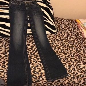 Bell bottom jeans